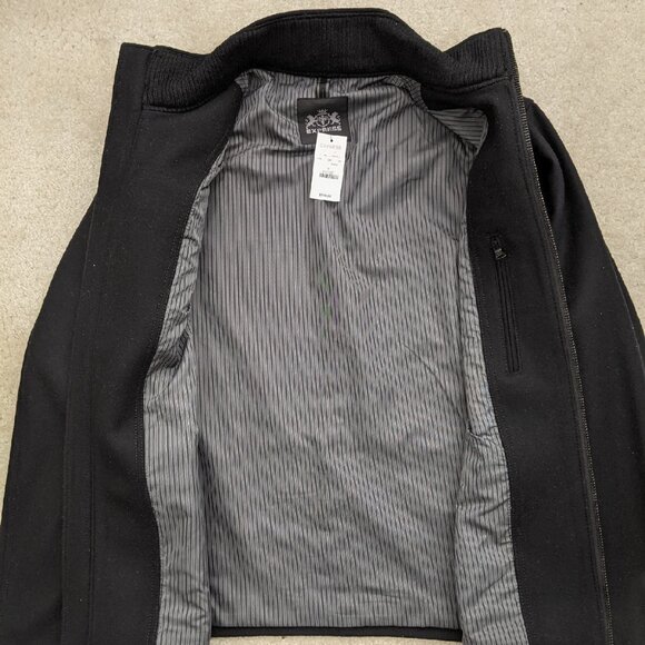 Express black wool jacket NWT new medium - Picture 3 of 5